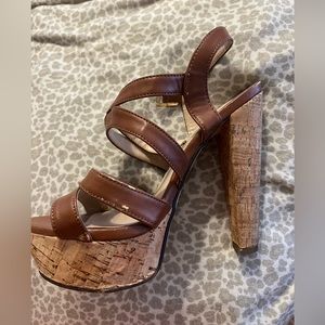 Brown heels